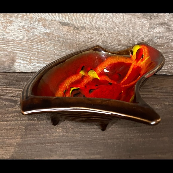 Vintage Cal Orig 832 USA Ceramic Art Pottery Dish - Picture 6 of 8